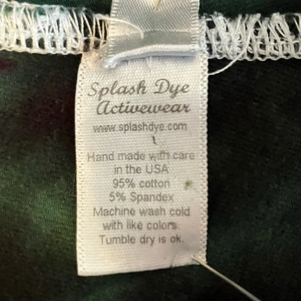 2 pairs Tie dye yoga pants by Splash Dye - Picture 6 of 10